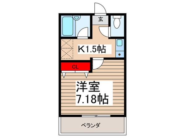 ヴァンシエルの物件間取画像